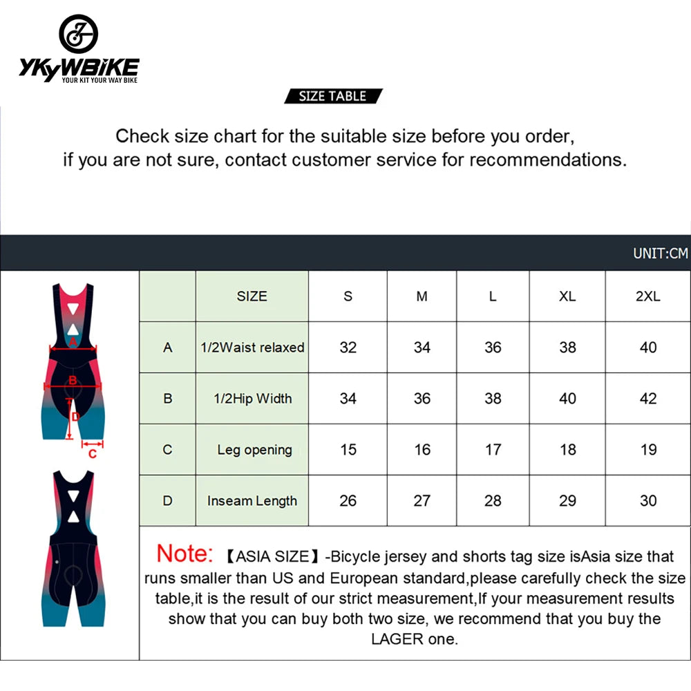 YKYWBIKE Men Cycling Bib Shorts Italy Padding 7Hour Riding 3D Bicycle Bibs Pants Breathable Hollow Back Seamless Road Bike Pants
