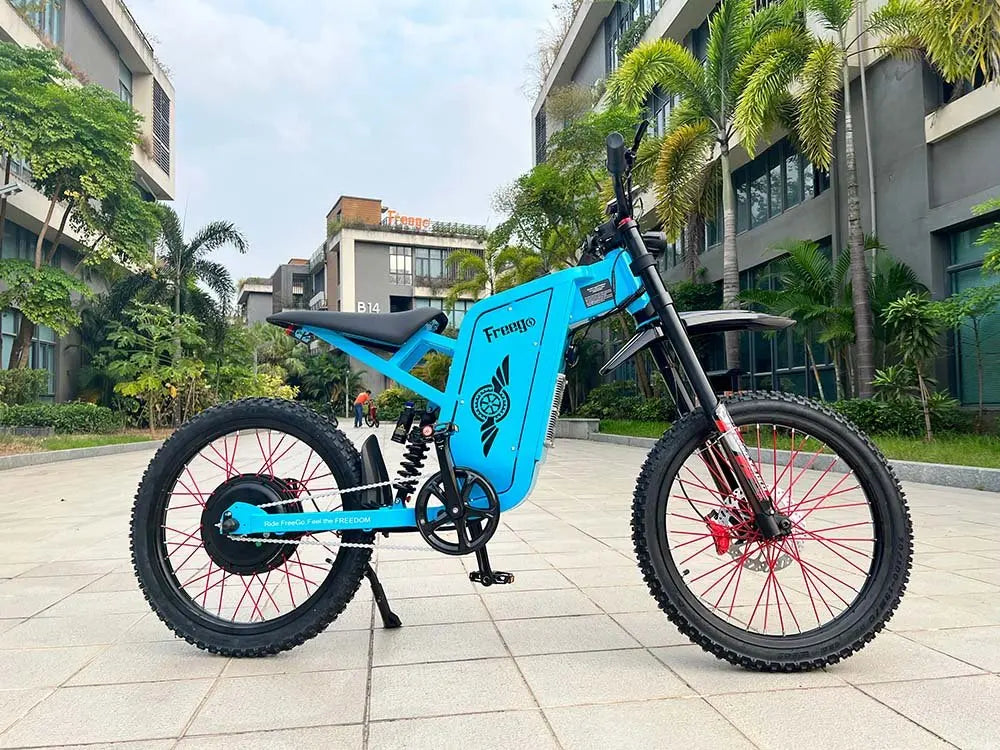 Freego X2 Pro Electric Motorcycle for Adults 6000W Brushless Gearless Motors 30AH Lithium Battery Speed 90Kmh Electric Dirt Bike