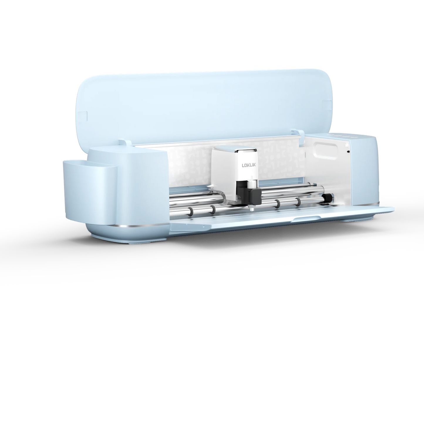 LOKLiK Vinyl Cutter Machine 2- Smart Die Cutting Machine for Crafts Customized Cards Compatible with iOS Android Windows Mac