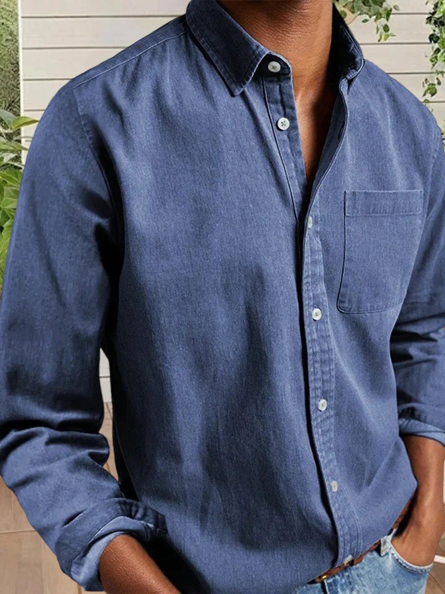 Men s Long Sleeve Plaid Button Down Shirt Casual  Fit Flannel Checkered Shirts for Fall Streetwear Fashion