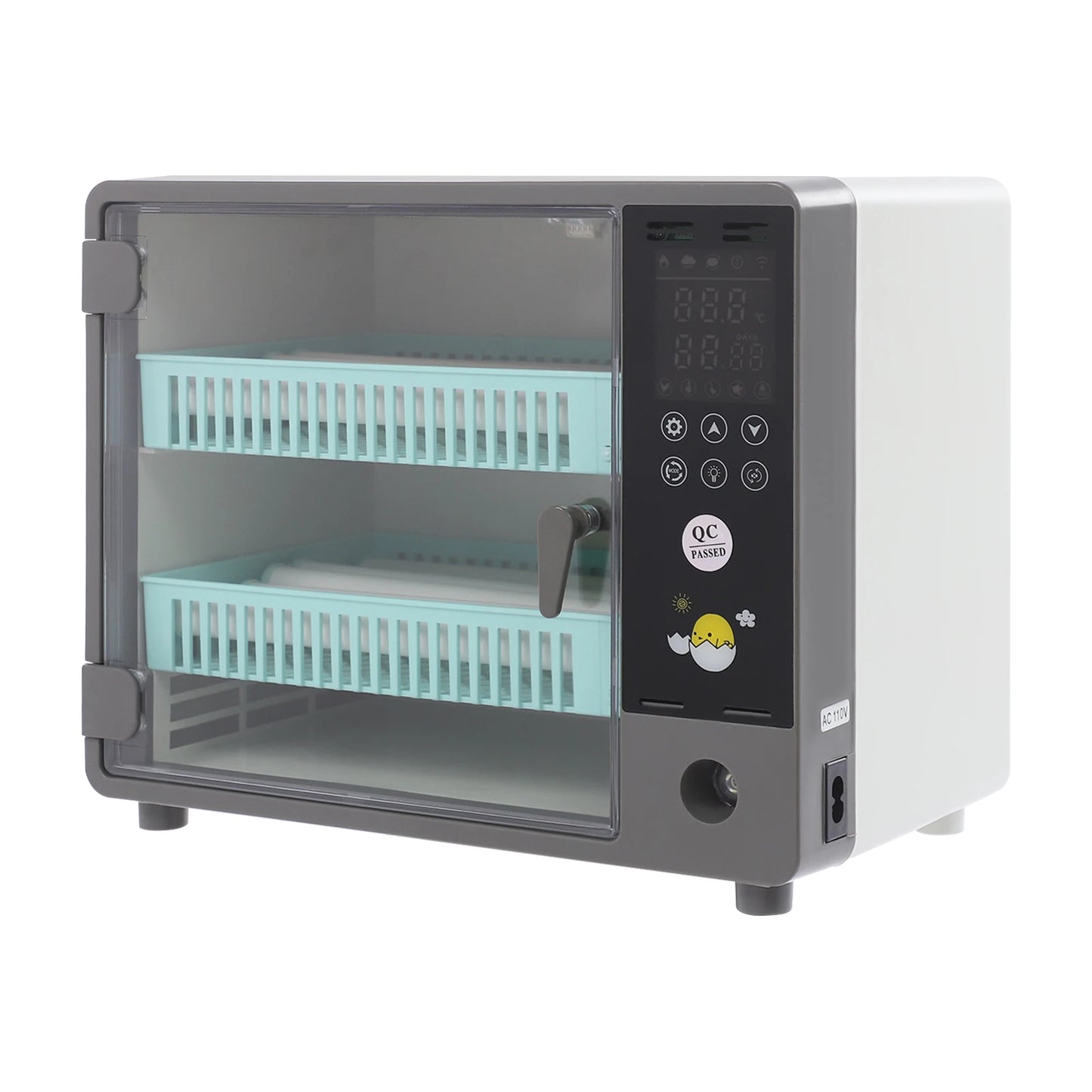 24 Egg Incubator for Chicken Duck Goose Automatic Turner Humidifier US Plug