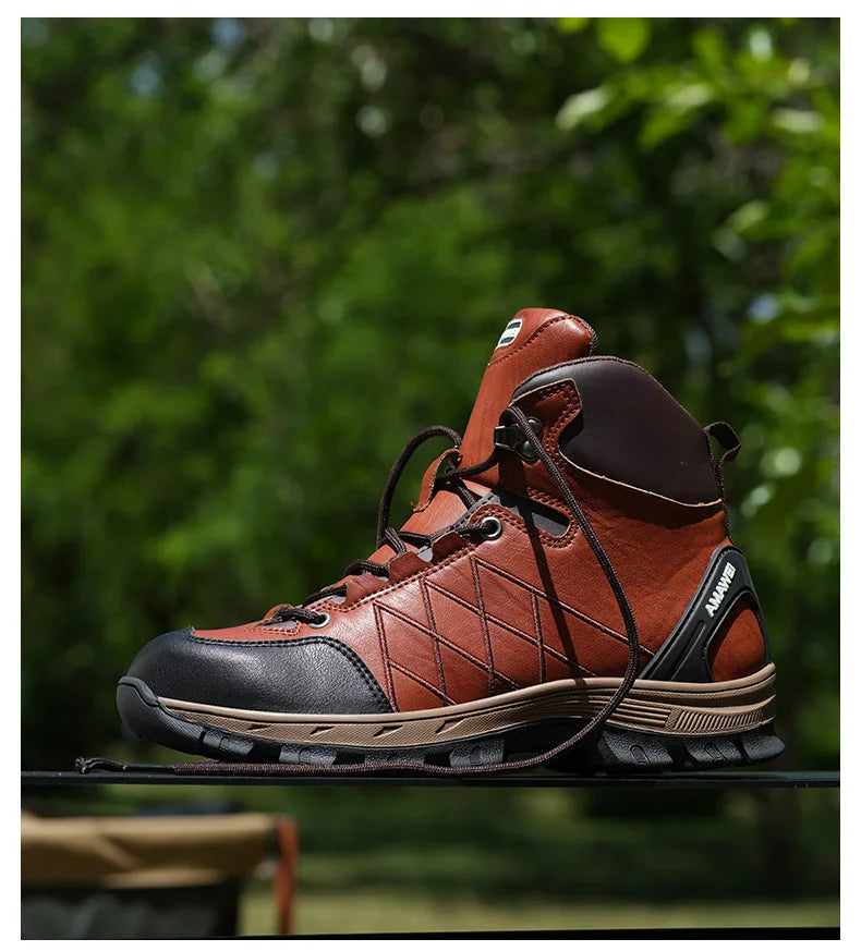 Safety Shoes Men Work Sneakers Indestructible Shoes Puncture-Proof Protective Shoes Work Boots Steel Toe Construction Work Shoe