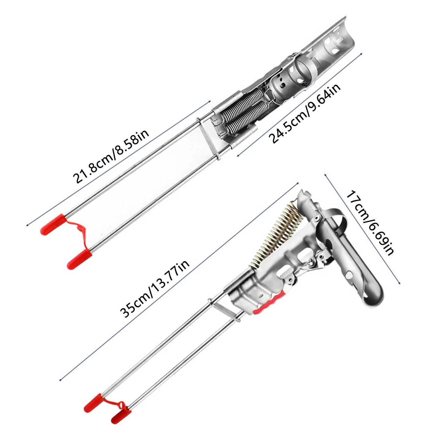 Automatic Spring Fishing Rods Holder Stainless Steel Durable Ground Support Brackets for Sea Lake River Fishing stand