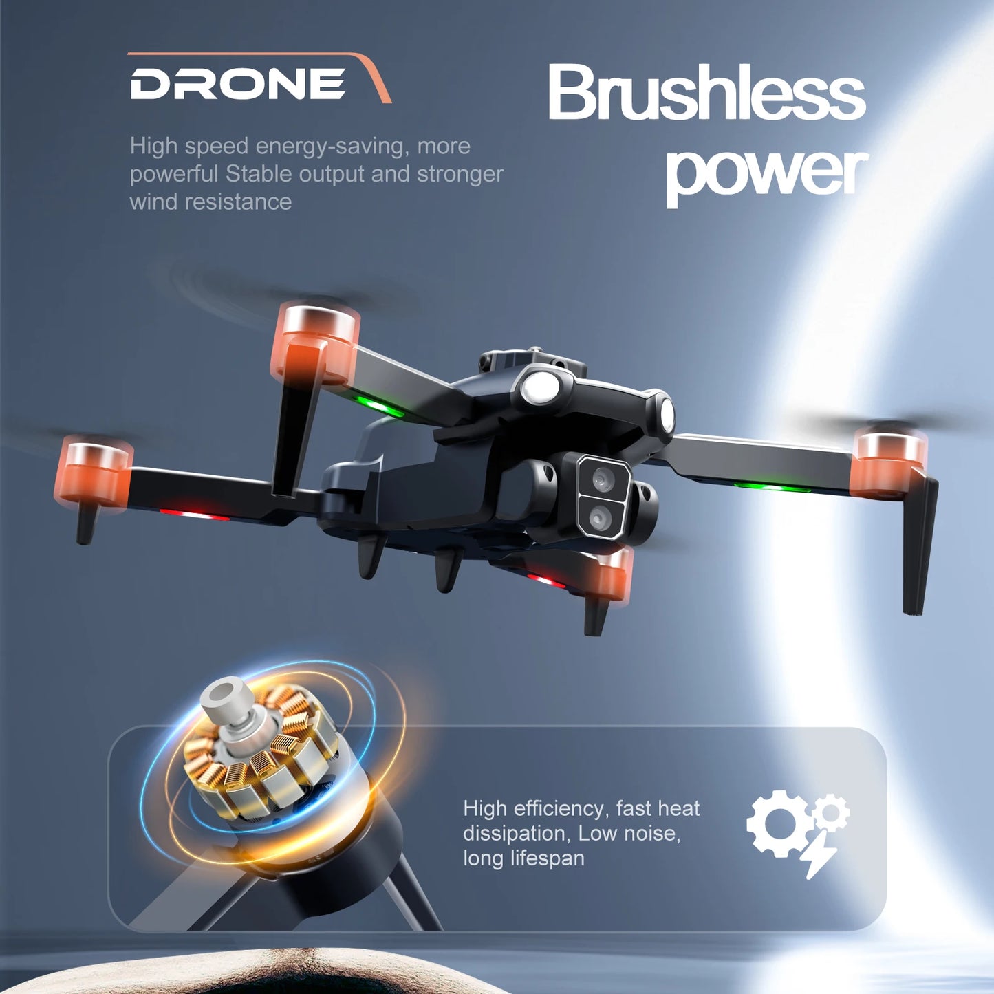 M8 Pro  Drone Professional Mini Dron WIFI Optical Flow Localization 3sided Obstacle Avoidance Quadcopter Toy Gift