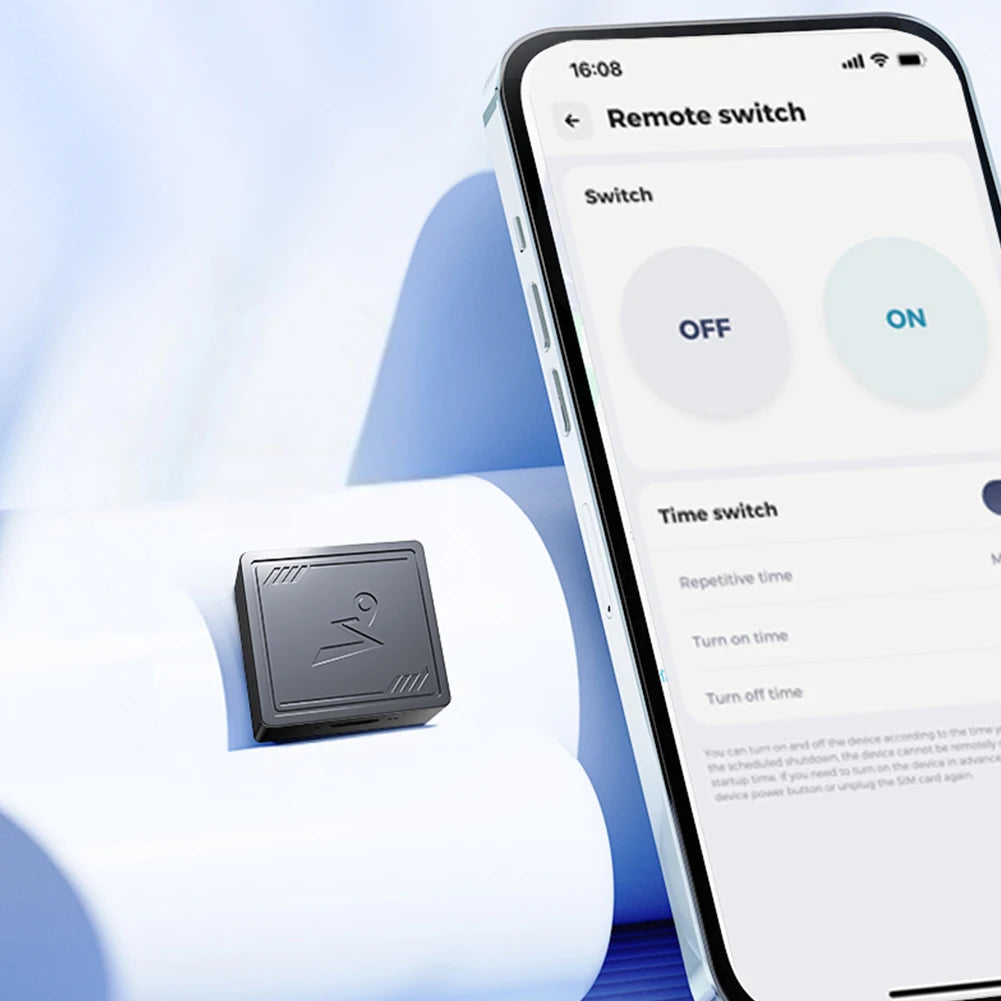 4G GPS Tracker with App Mini Vehicle GPS Locator Portable GPS Positioner for Elderly Children Pets Car