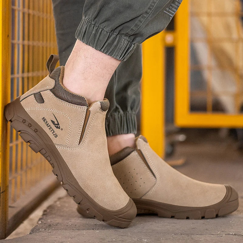 Insulation Men Work Boots Puncture-Proof Safety Shoes Composite Toe Welder Protective Shoes Indestructible Work Shoes Sneakers