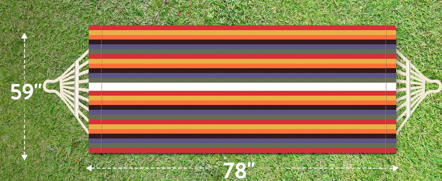 Gyroor Hammock with Adjustable Stand- Stylish Hammock Bed w/Storage Bag, 600lb Capacity