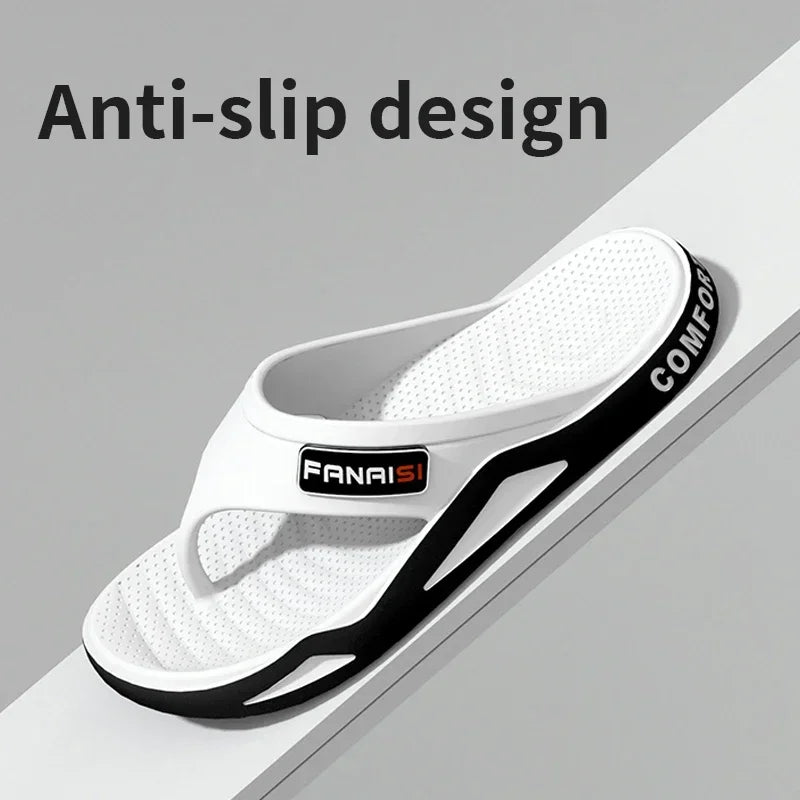 New 2026 Flip Flops For Man Flip-Flops Sports Beach Sandals Men Casual Fashion & Trend Comfortable Shoes House Home Outdoor