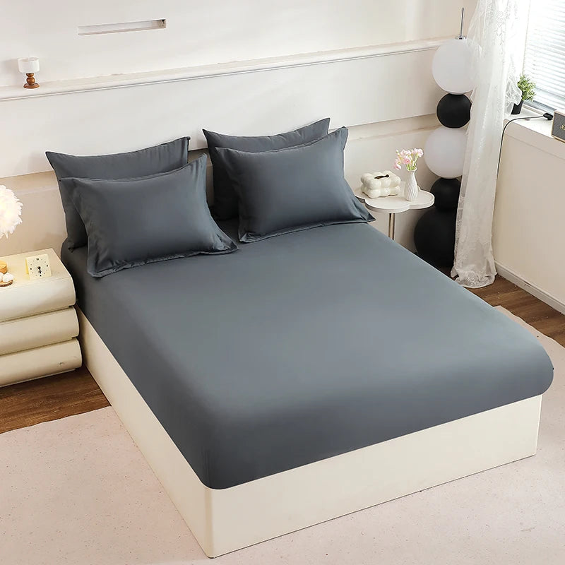 Bedding Set Reversible Solid Comforter All Seasons Double Brushed Microfiber 7 Piece Queen Cover Combo 5 Piece Twin Duvet