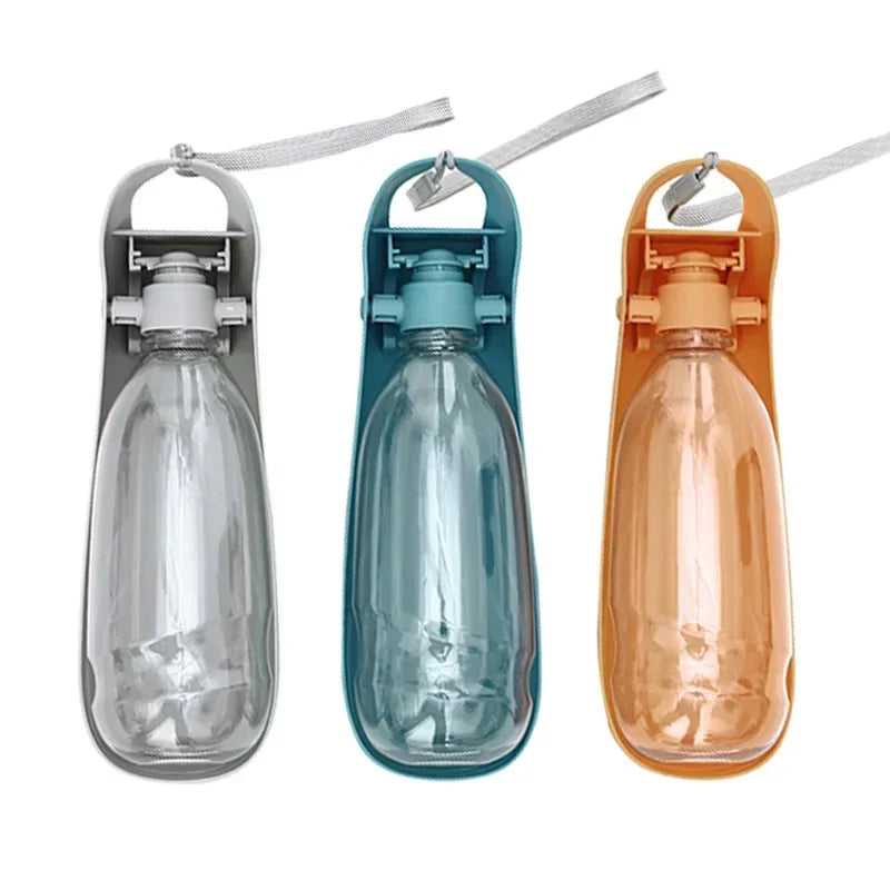Portable Dog Water Bottle For Small Large Dogs Foldable Lightweight Drinking Bowl Outdoor Travel Walking Running Puppy Supplies