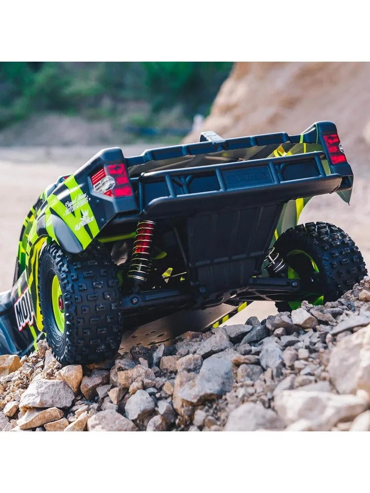Truck 1/7 Mojave 6S V2 4WD BLX Desert Truck with Spektrum Firma (Ready-to-Run), Green/Black, ARA7604V2T1