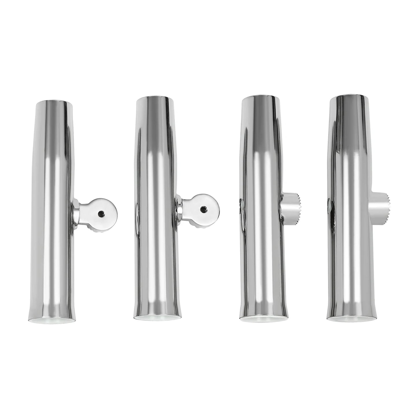 2X Boat Double Angle Fishing Rod Holder Stainless Steel Outrigger Adjustable