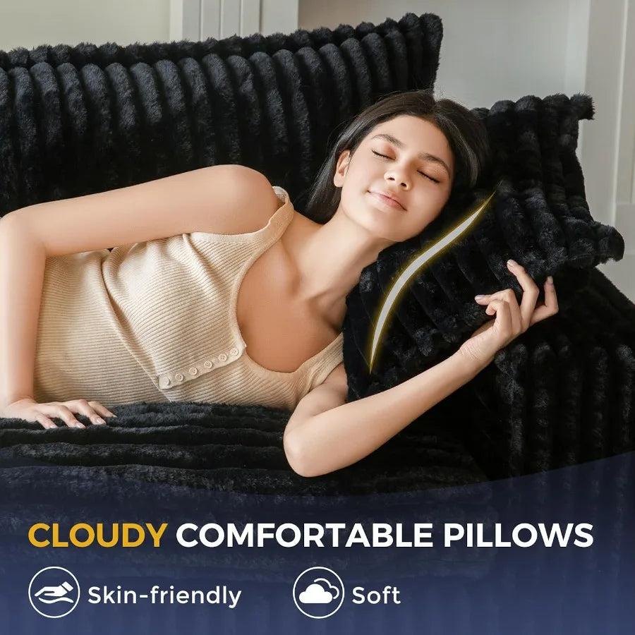 Bean Bag Chair for Living Room Upholstered Loveseat Sofa Couch with Deep Seating Wide Armrests Boneless Couch Sofa in a Box for