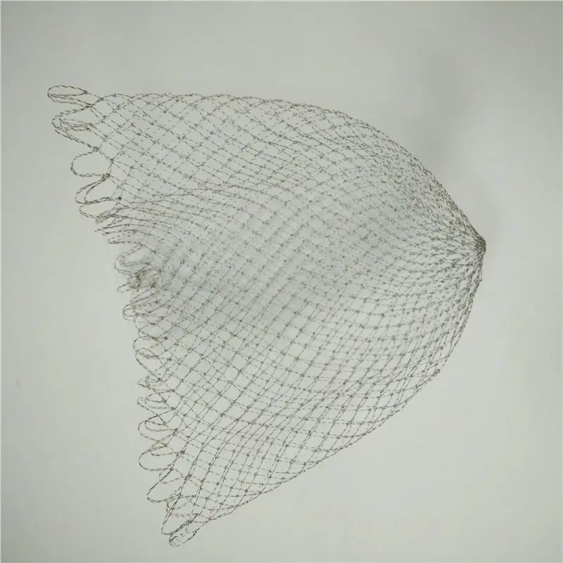 Depth Nylon Fishing Net Collapsible Rhombus Mesh Hole Folding Dip Net Outdoor Fishing Tools Fishing Catchers Planting Tackle