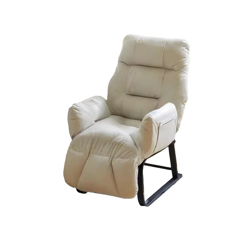 Sofa Chair Comfort Company Home Office Chairs Bedroom Reclining Backrests,Broadcast Chairs Cloth Metal adjustable Soft Foldable