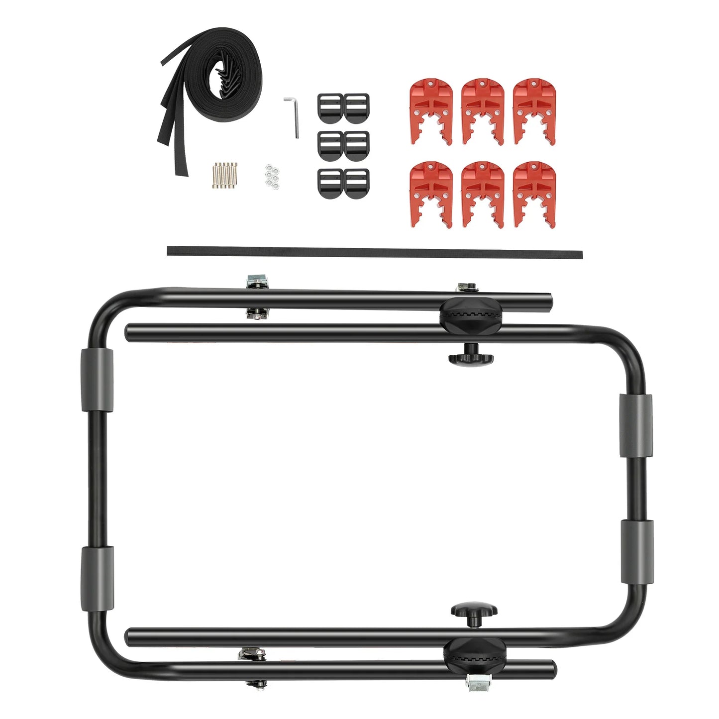 3-Bike Trunk Mount Rack Support 20Kg Load Heavy-Duty Car Rear Bike  Rack Compatible with Trunks, SUVs, Minivans.