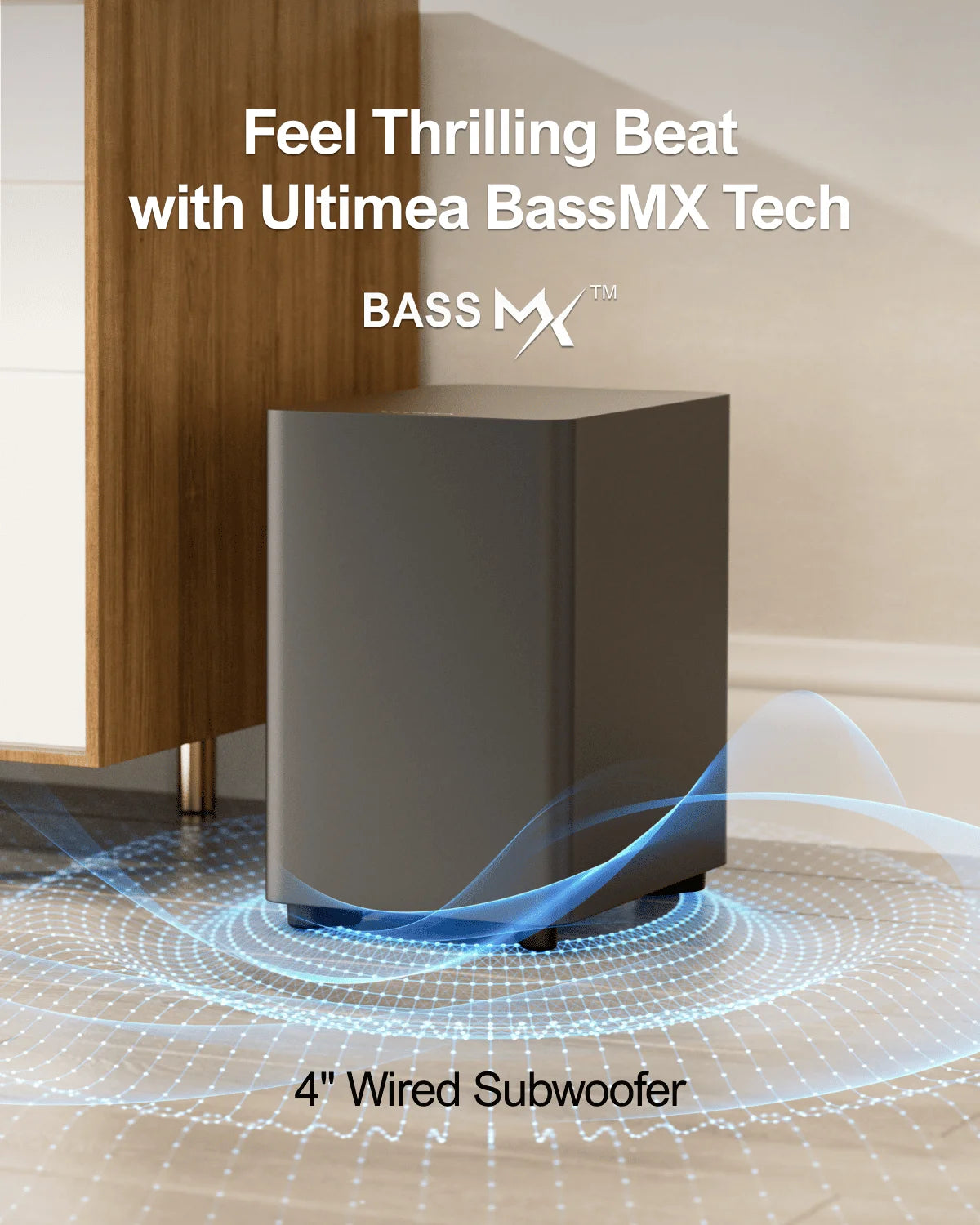 ULTIMEA 7.1ch Virtual Surround Soundbar Peak Power 330W