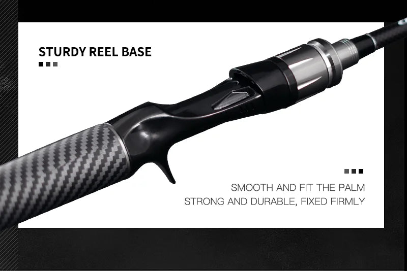 Seasir Grandmaster Spining & Casting Fihsing Rod Carbon Cloth 6kg Weight Smooth Ceramic Guide Ring Lure Weight 4-22G 1.8M-2.4M