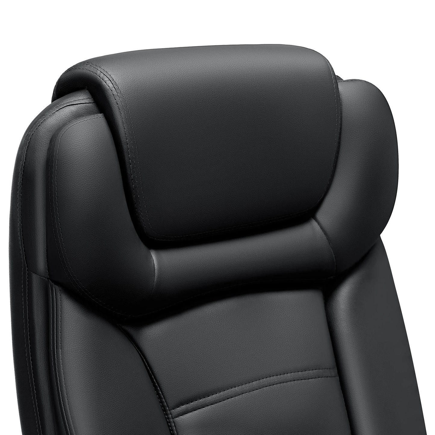 Office Chair With Ergonomic PU Leather Adjustable Height Reclining Backrest Orthopedic Inflatable Computer Recliner Chair Sofas