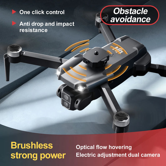 M8 Pro  Drone Professional Mini Dron WIFI Optical Flow Localization 3sided Obstacle Avoidance Quadcopter Toy Gift
