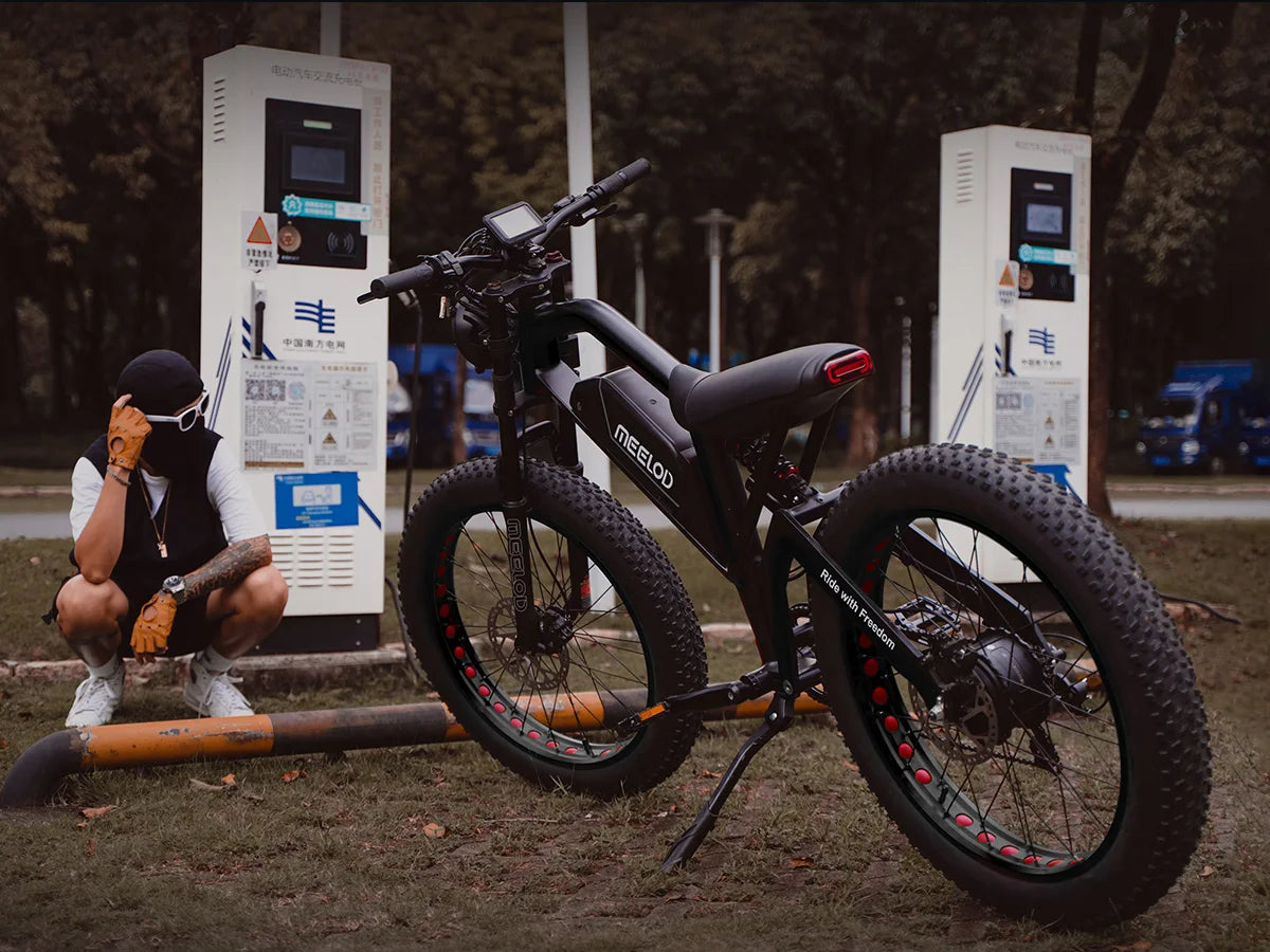 MEELOD XT600DL  adult E-bike 1000W*2 52V25Ah battery commute Electric Bike,26-inch Fat Tire E-Mountain bike