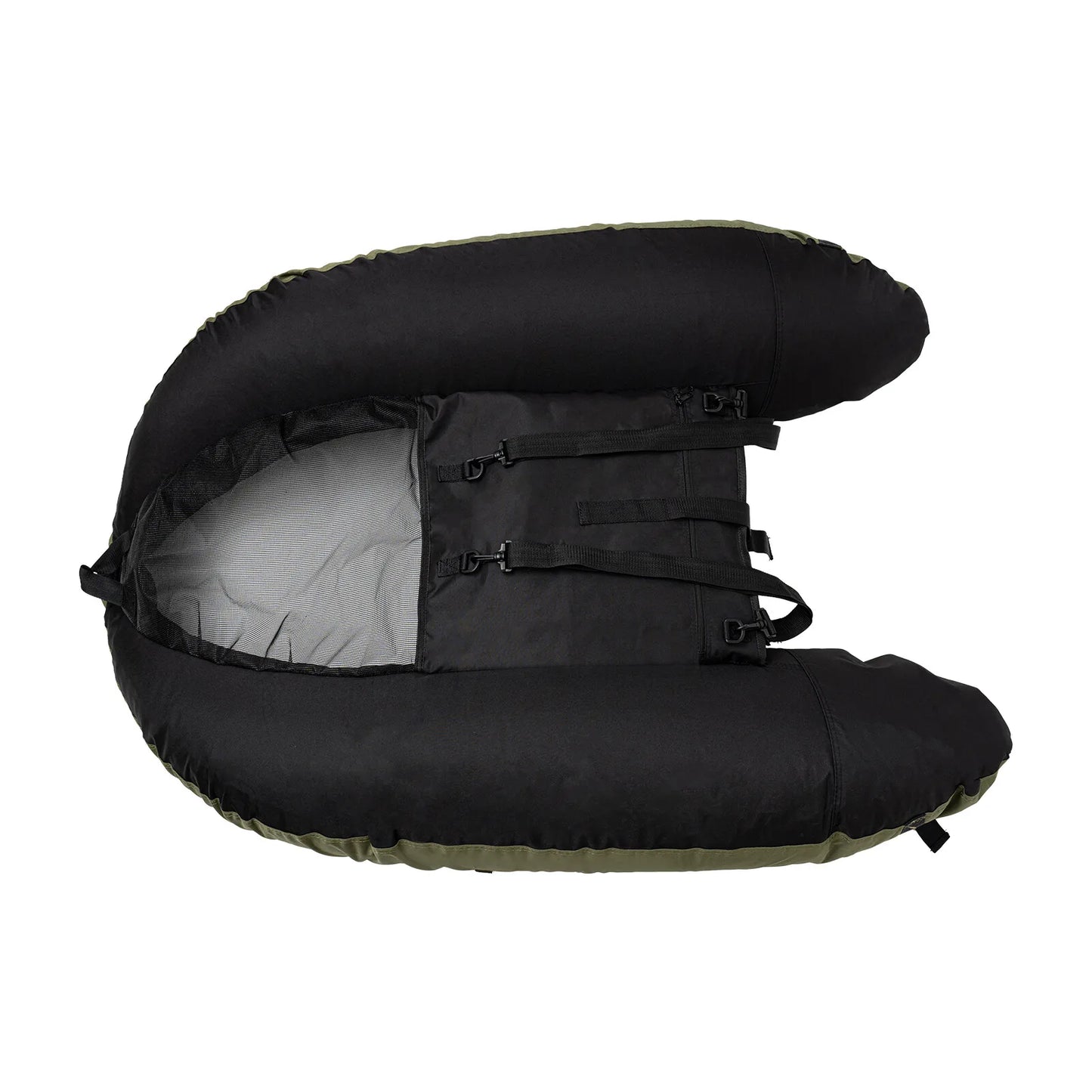 Outdoor Inflatable Fishing Boat Adjustable Backrest 130kg/286.6lbs Load
