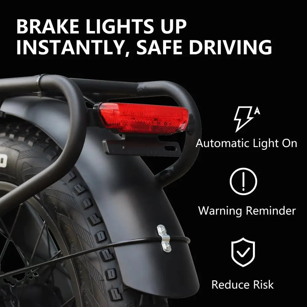 20“ Electric Bike for Adults with Removable Battery, Peak 2000W Brushless Motor, 24-62 Miles, 35 MPH Ebike for Adults