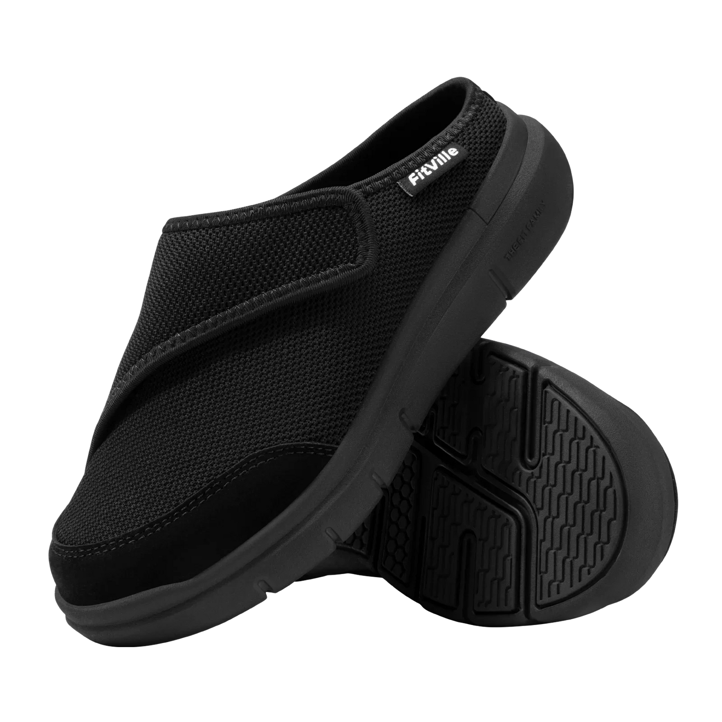 Orthopedic Slippers for Women Wide Fleece Lined Clogs with Arch Support Recovery Pedic Shoes Comfortable Slip-On Footwear