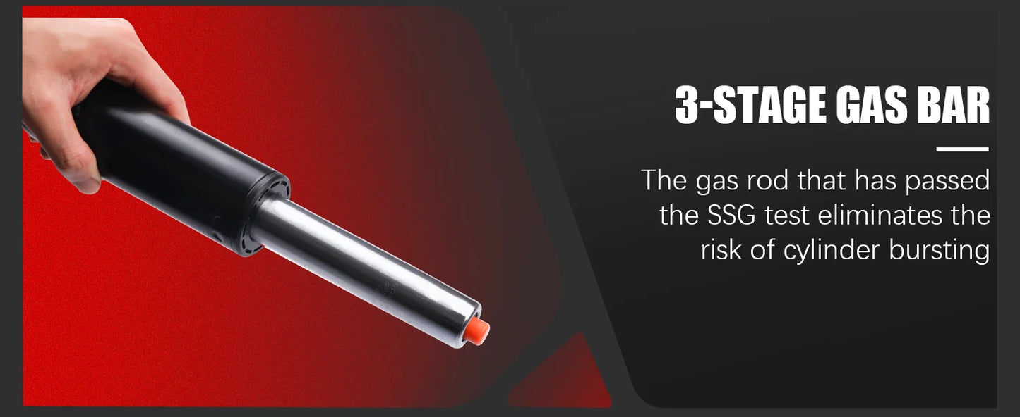 Ergonomic Gaming Chair for Adults, Comfortable Computer Chair for Heavy People, Adjustable Lumbar Office Desk Chair with Wheels,