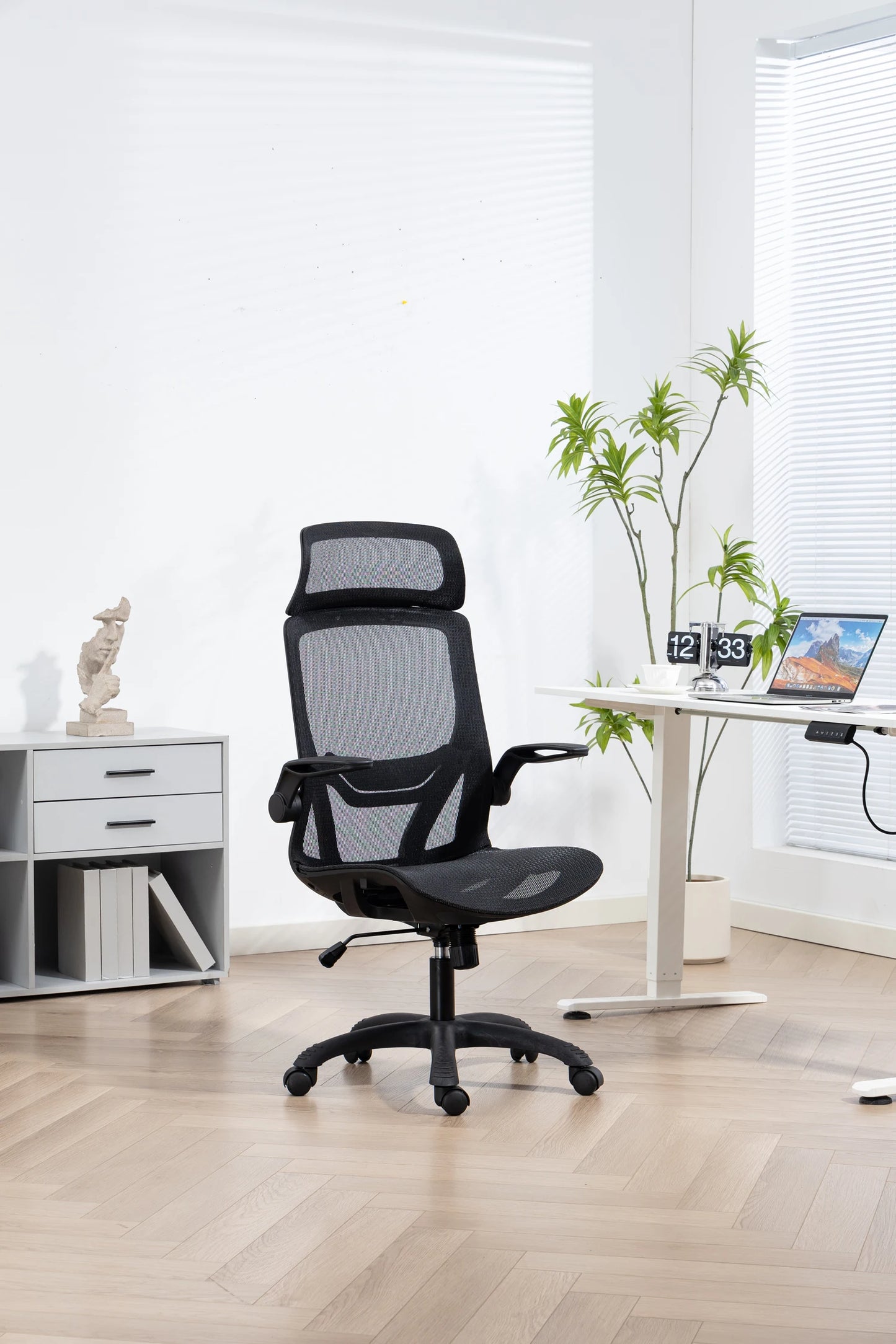 Adjustable Desk Swivel Chairs Computer Chair Recliner Chair Home Furniture Ergonomic High Back Mesh Chair For Office Living Room