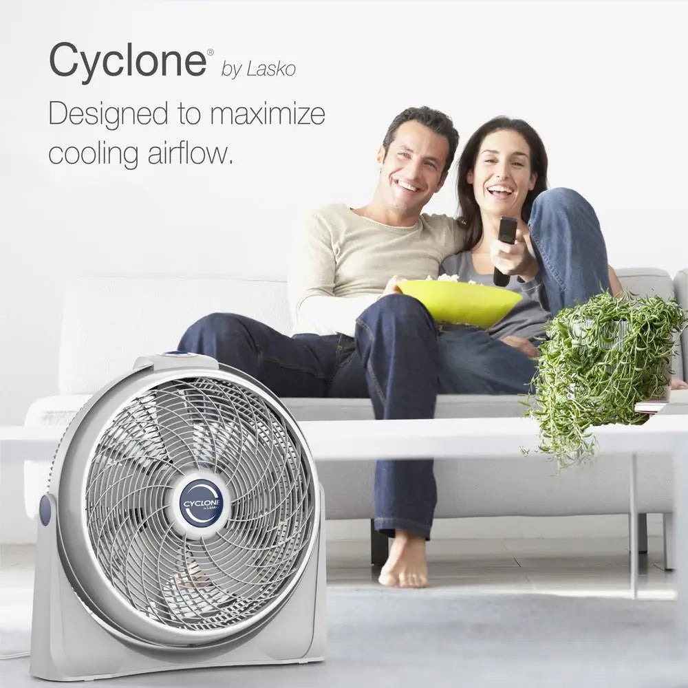 20 Inch Air Circulator Floor Fan 3 Speed Adjustable Wall Mount Quiet Portable with Easy Carry Handle Energy Efficient