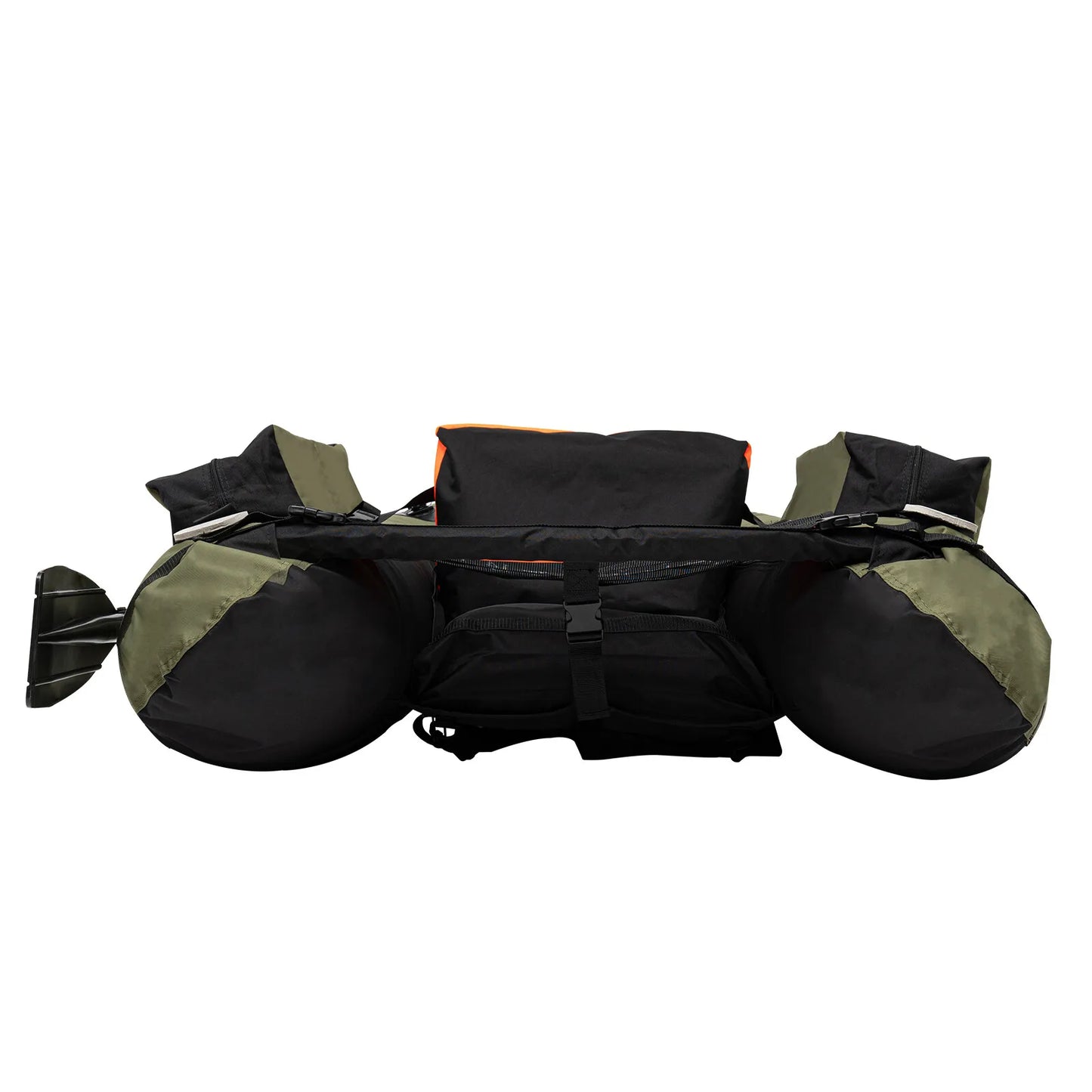 Outdoor Inflatable Fishing Boat Adjustable Backrest 130kg/286.6lbs Load