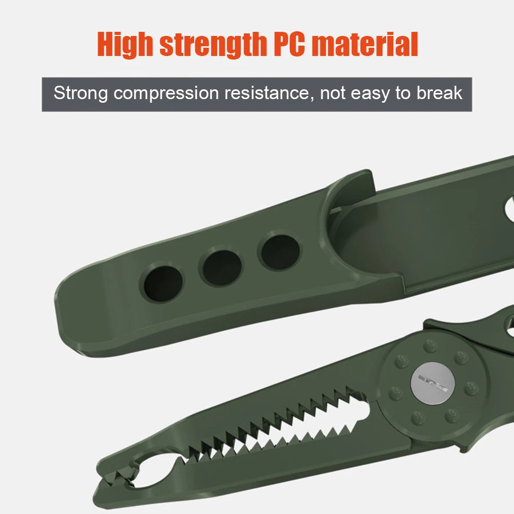 Fish Grip Fishing Plier Adjustable Fish Line Cutter Scissors Multifunction Fishing Body Clamp Fishing Accessories