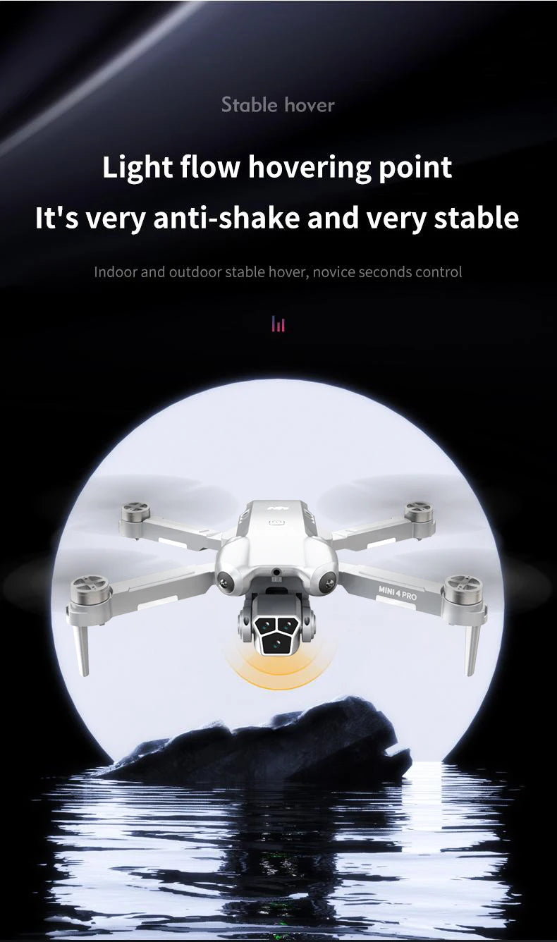 H10 drone, 8K camera intelligent obstacle avoidance, optical flow positioning precise hovering shooting,