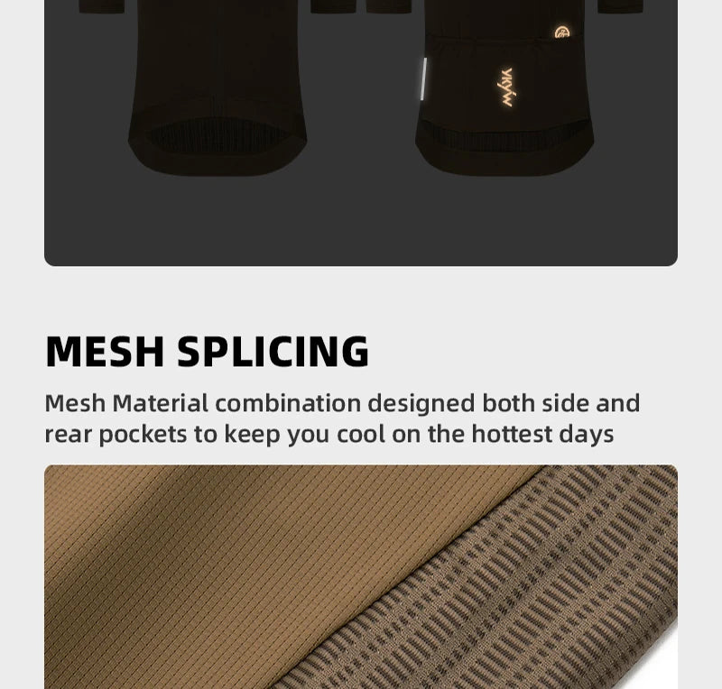 YKYWBIKE 2025 Cycling Jersey Men Summer Professional Bicycle Shirt Short Sleeve Breathable Road Bike Maillot Cycling Clothing