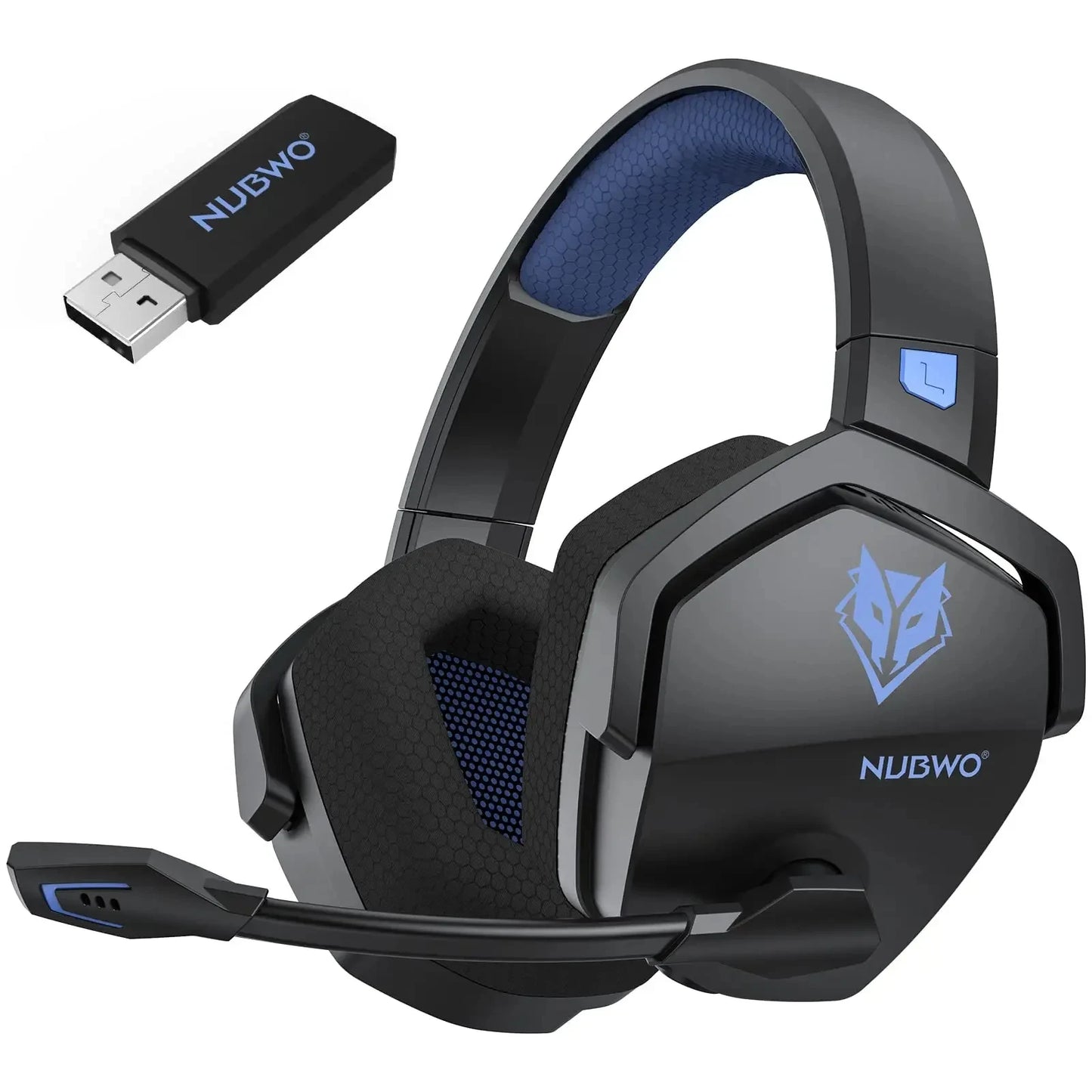 NUBWO G06 2.4G Dual Wireless Gaming Headset 5ms Low Latency