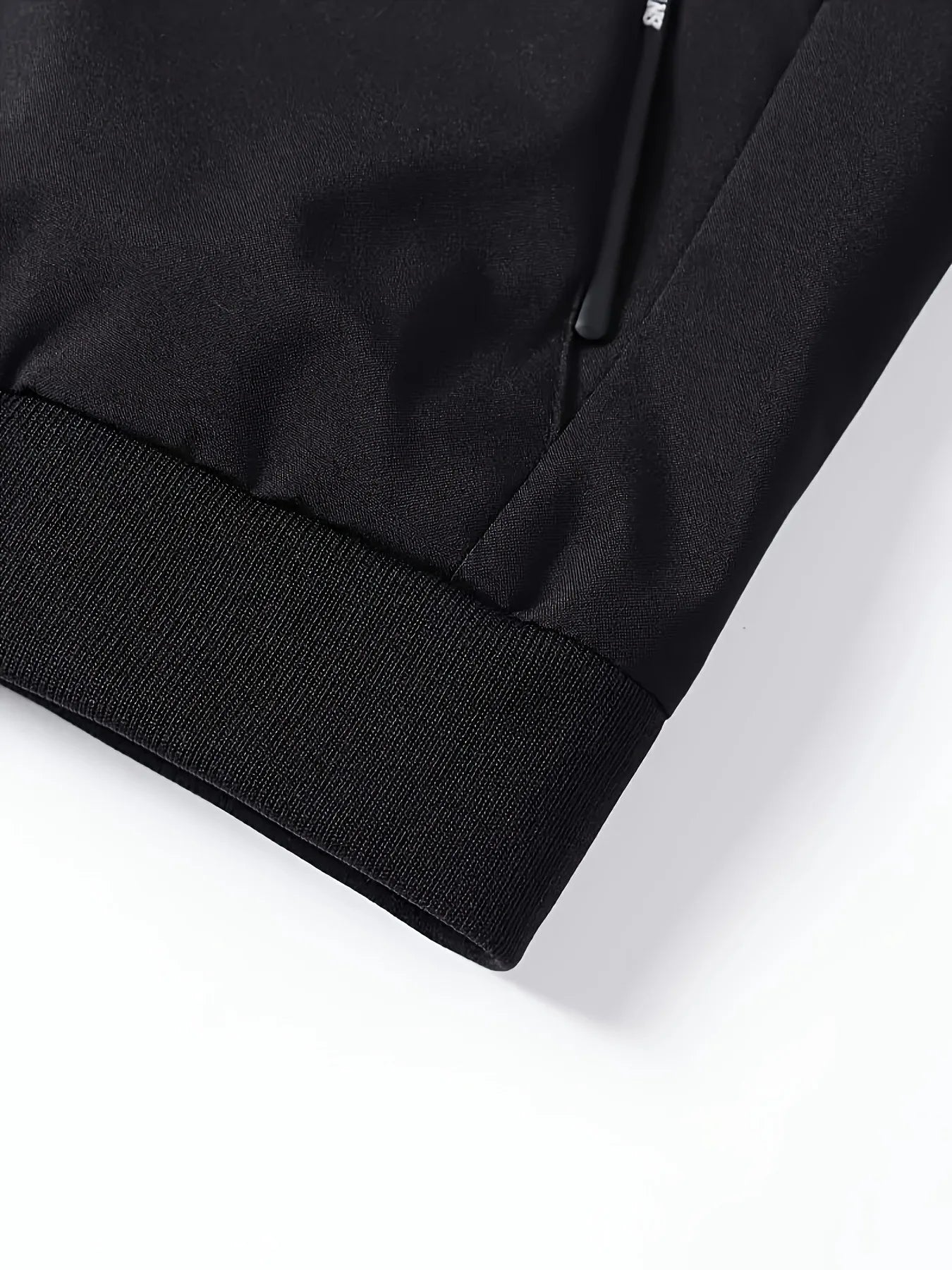 Trendy men's alphabet embroidered bomber jacket - stylish design, versatile casual style