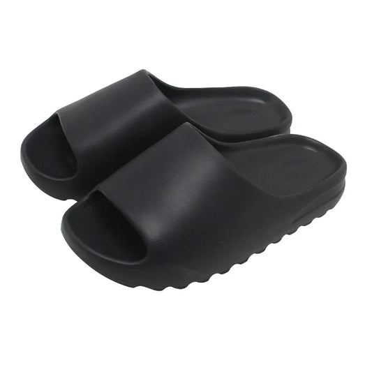 Brand High Quality Super Soft EVA Sole Summer Slippers for Men Bathroom Slippers Home Slides Couple Beach Sandals Male Slipper