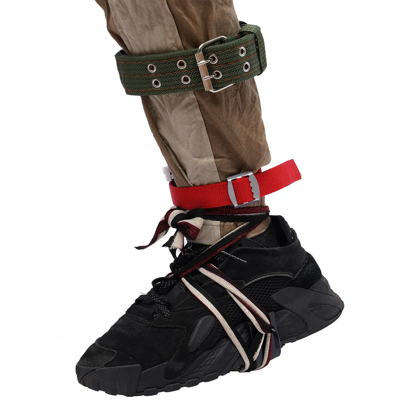 2 Gears Climber Harness Climbing Spike Set Adjustable Tree Climbing Glove Kit