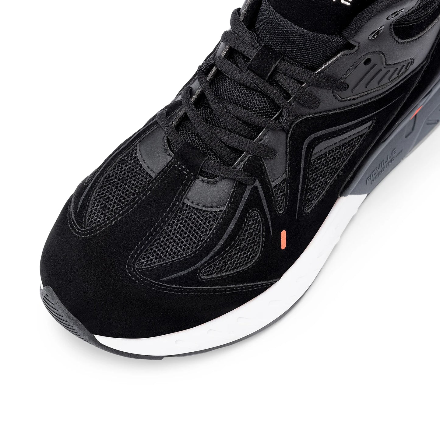 FitVille Men's High-Top Basketball Shoes Widened Lightweight Casual Sneakers Breathable For Male Swollen Feet Relieve Pain