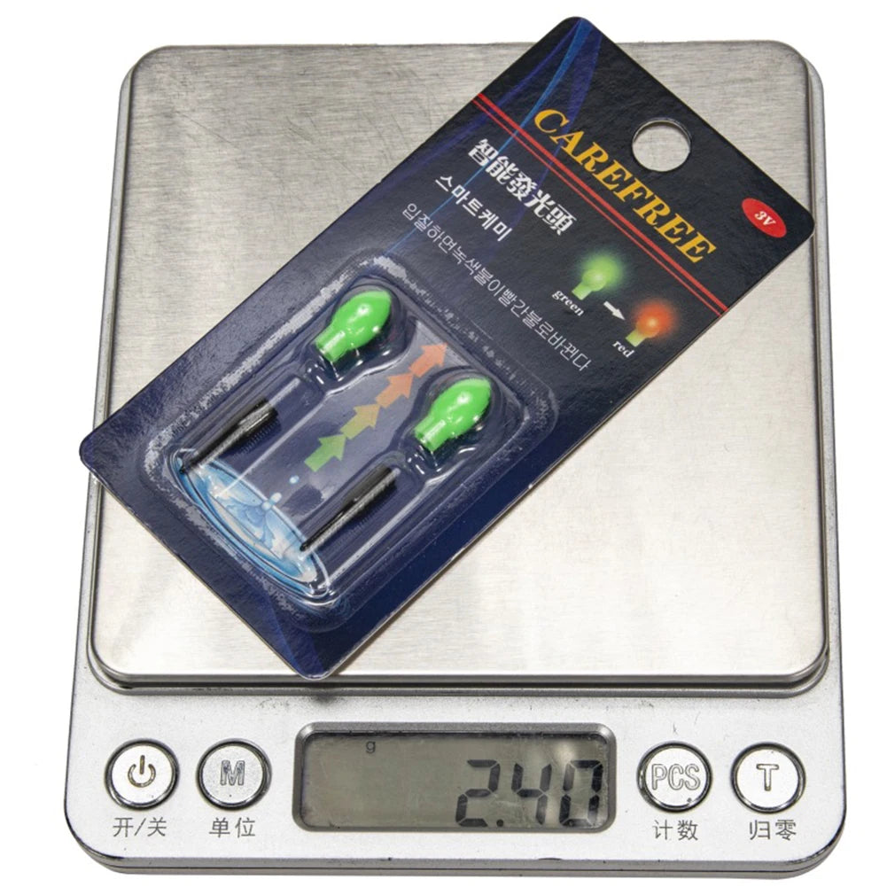 2pcs Dark Glow Stick 3D Gravity Sensing Fishing Rod Light Sticks Ultra Light Adjustable Sensitivity Accessories Outdoor Supplies