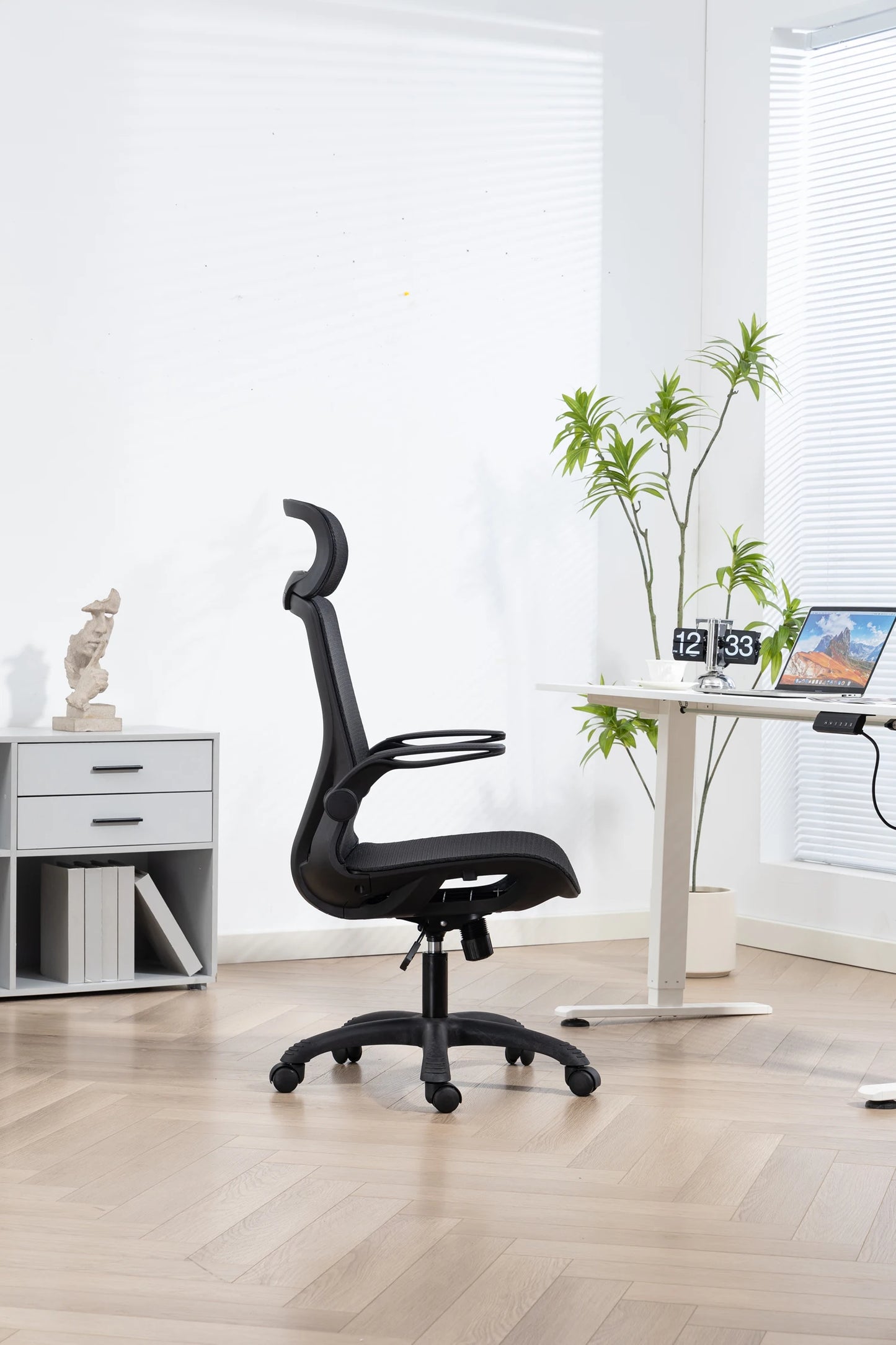 Adjustable Desk Swivel Chairs Computer Chair Recliner Chair Home Furniture Ergonomic High Back Mesh Chair For Office Living Room