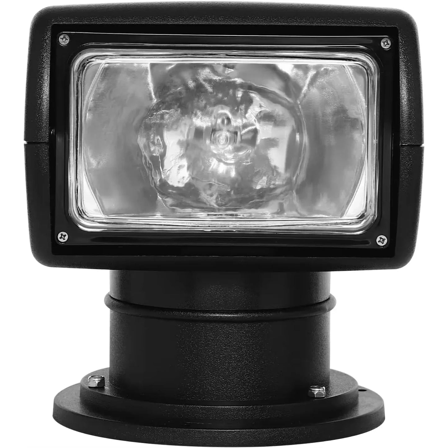 100W Marine Boat Spotlight Searchlight,360° Rotate Remote Control Marine Halogen Spotlight for Truck Car,Waterproof