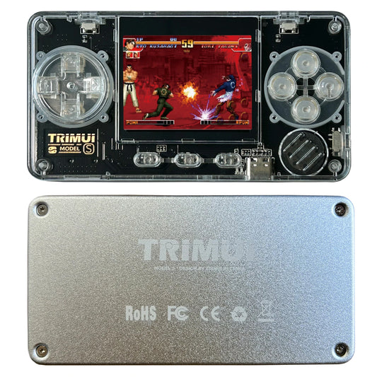TRIMUI Model S Handheld Game Console 2.0 Inch IPS Screen Mini Portable Player 15000plus Classical Games Retro Game Console