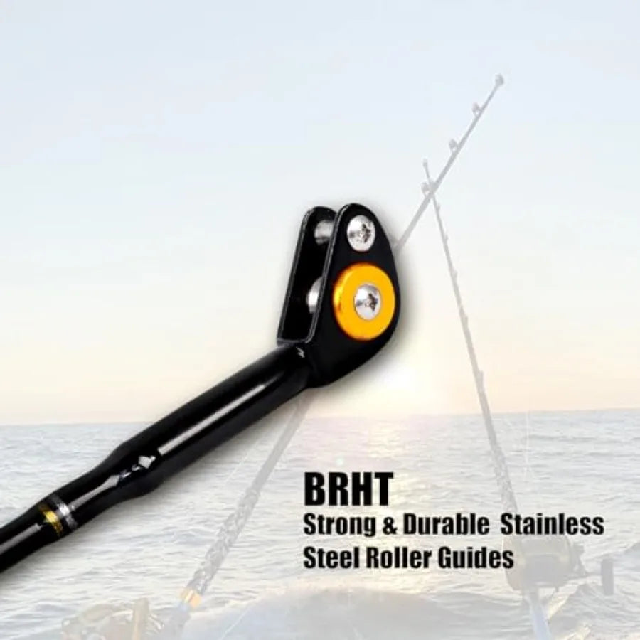 1Piece Saltwater Offshore Trolling Rod 6Feet Big Game Rod Conventional Boat Fishing Pole