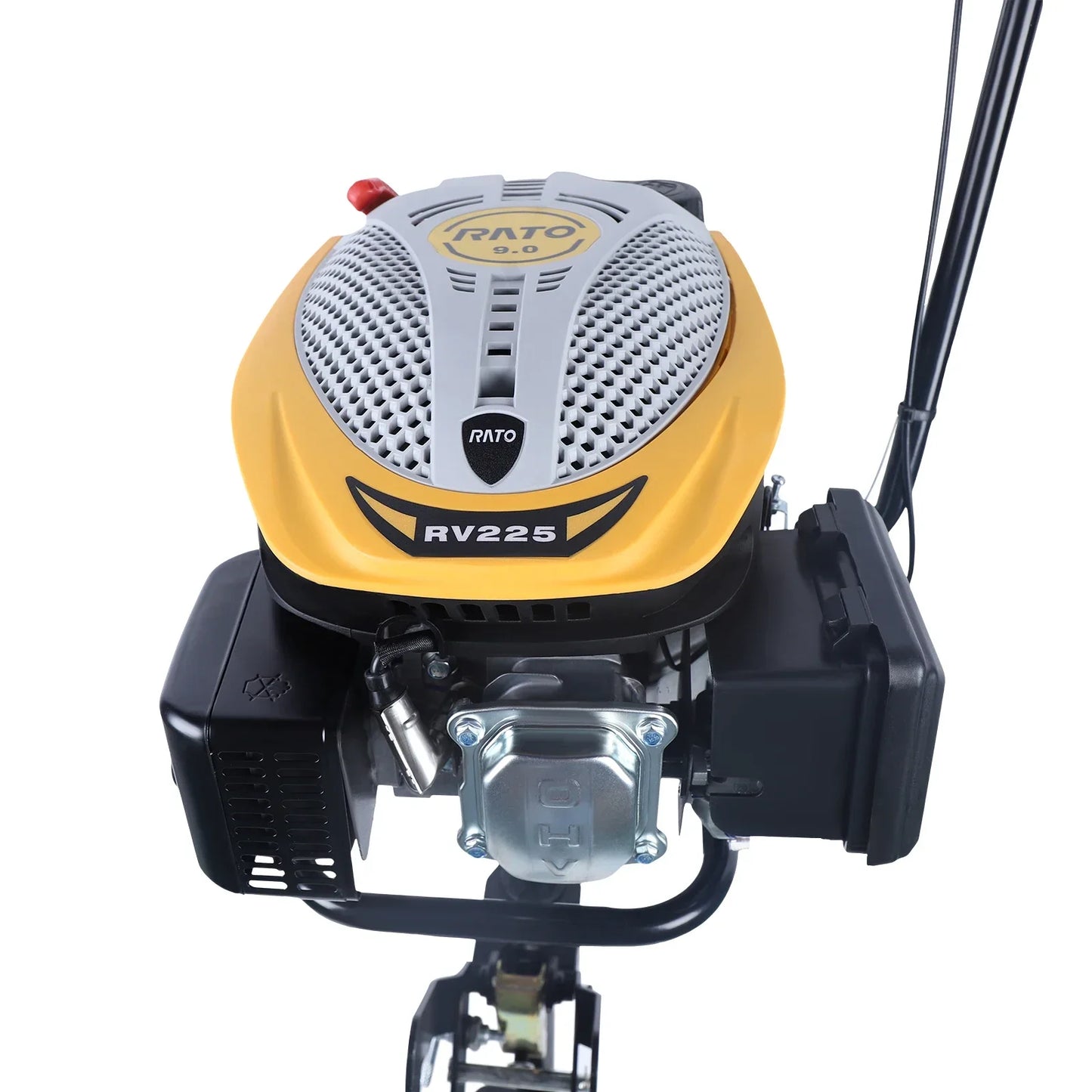 4-Stroke 9HP Outboard Motor 225CC Heavy-Duty Outboard Motor Fishing Boat Marine Engine for Fishing Aquaculture Outdoor Adventure