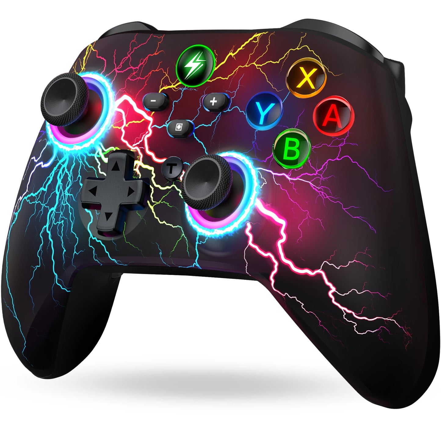 DinoFire Q212 Wireless Gamepad for iOS/Android/Switch/Switch Lite/Switch OLED Controller with Programmable Turbo