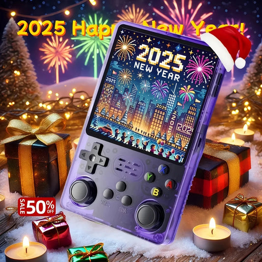 Open Source R36S Retro Handheld Video Game Console Linux System 3.5 Inch IPS Screen Portable Pocket Video Player 64GB 128G Games