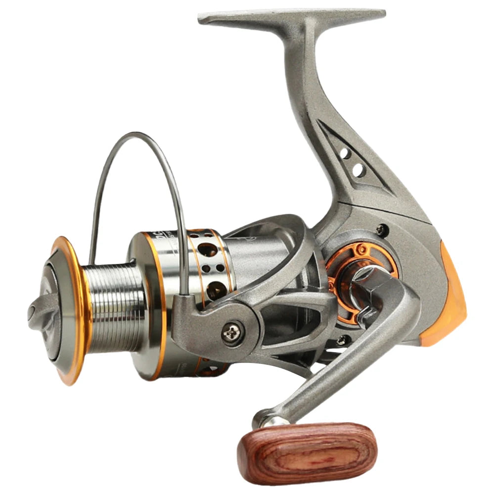Spinning Fishing Reel CNC Metal Spool Spinning Reel All Purpose Fishing Spinning Reel for Freshwater Saltwater