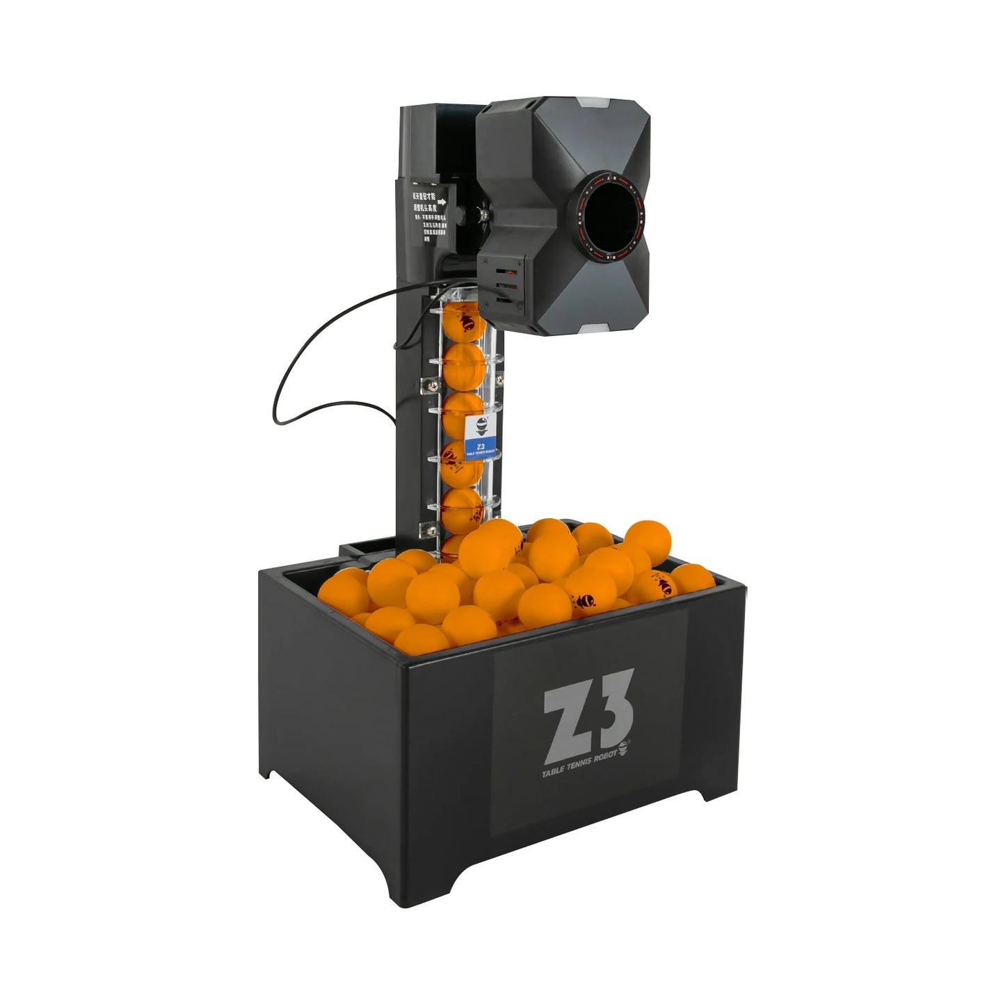 Automatic Ping Pong Ball Machine 10 Modes Remote Control Table Tennis Robot Pitching Machine with Net+100 ABS Balls+Ball Picker